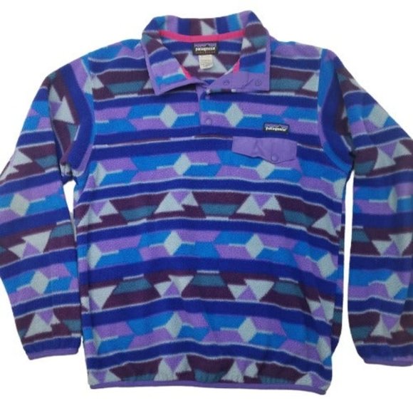 Patagonia Sweaters - Patagonia Synchilla Fleece Aztec Tribal Sweater